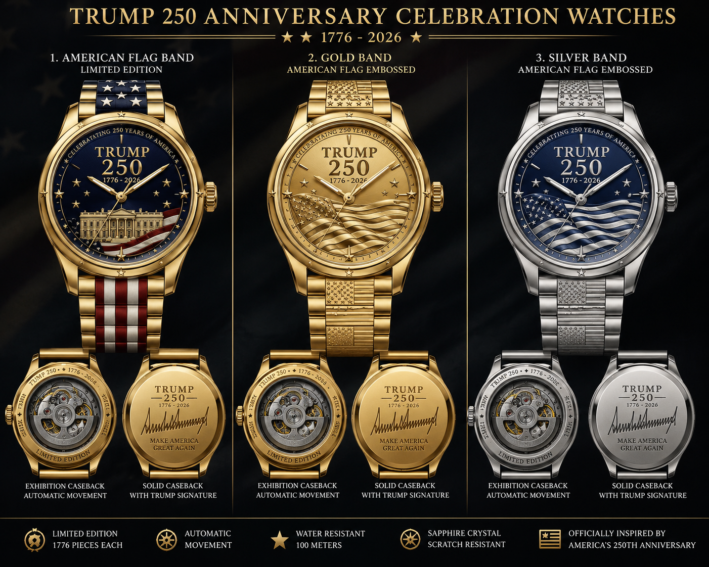 250 Anniversary Watches