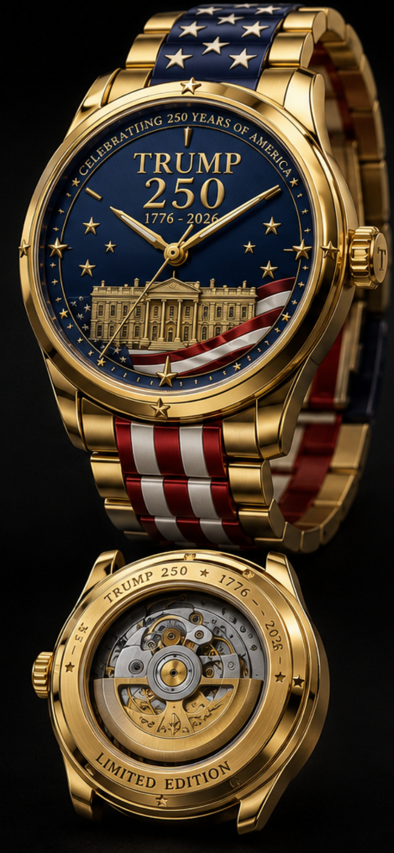 Trump 250 American Flag Band Edition