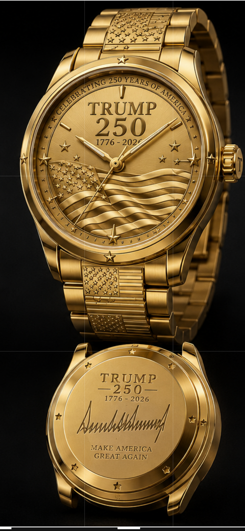 Trump 250 Gold Flag Edition