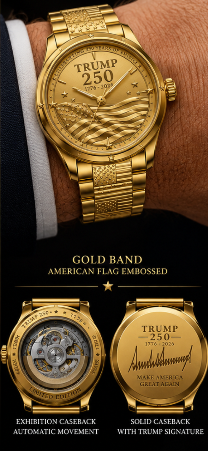 Trump 250 Gold Flag Edition